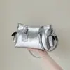 Bolsa feminina popular 2026 nova moda para o dia a dia tendência estilosa bolsa de ombro casual simples versátil bolsa transversal cor sólida