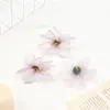 Flores de Lírio Simuladas de 9cm DIY Feito à Mão Acessórios de Cabelo Grampo de Cabelo Flor Decoração de Roupas Móveis Flor de Casamento Parede de Fundo Cenário