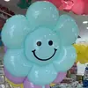 Película de aluminio voladora bola de aire al por mayor forma de caricatura bola puesto cuadrado juguetes para niños fiesta de cumpleaños