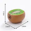 Comida criativa de simulação para brincar pêssego mel fruta de lótus decorações diy acessórios de saco surpresa mini paisagem pequenos enfeites de mesa
