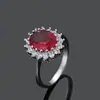 Anillo de Cobre con Circonita en Forma de Huevo, Exquisito, Moderno, Elegante, Versátil, Clásico, Sencillo, de Venta Caliente Transfronteriza, Deseo Europeo y Americano