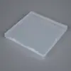 Caja de Plástico Transparente Cuadrada de 13.5 de Alto y 1.8 de Profundidad Caja de Almacenamiento para Componentes Digitales Guka Caja Organizadora para Ferretería Accesorios de Pesca