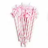 Fábrica em estoque atacado criativo laço palha de papel decoração de festa mesa de sobremesas vestido de aniversário pudim garrafa plug-in