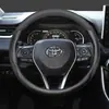Adecuado para cubierta de volante Toyota Wildlander 2022, modelos 22, versión de lujo de doble motor, cubierta de mango ultradelgada específica para automóvil 21