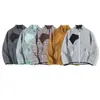 Chaqueta de Polar con Cuello Alto para Exteriores Estilo Montaña Otoño Invierno Anti-arrugas Sin Planchado Cálida Chaqueta Ropa de Abrigo Estilo Pareja 13740