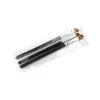 Brocha para Sombras de Ojos 3 Set de Maquillaje Brocha para Sombras de Ojos Portátil Oblicua Brocha para Cejas Pincel de Labios Detalle Brochas Herramientas de Belleza