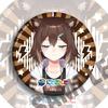 Insignia de Anime Vtuber de Nijisanji Rainbow Society de 58 mm Colección de Insignias Periféricas Creativas Bidimensionales