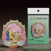 Pegatinas de Refrigerador de Ciudad Lugares Escénicos de Wuzhen Pegatinas Metálicas para Refrigerador Estilo Chino Souvenirs Turísticos Pegatinas Magnéticas Estereoscópicas Culturales y Creativas