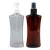 Botella Plana de 100ml 200ml Botella de Cintura Delgada de 250ml Botella de Plástico PET de Forma Especial Botella de Prueba de 50ml 150ml