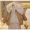 Chaqueta de algodón de invierno engrosada con forro polar para niñas 2026 nueva parka infantil elegante abrigo engrosado para niñas chaqueta de algodón