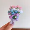Presilhas de Cabelo Coloridas de Flor Estrelada para Crianças, Grampos de Cabelo de Buquê Doces e Fofos Estilo Fada, Acessórios de Cabelo Estilo Floresta para Meninas