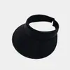 Sombrero de protección solar UV estilo Zhao Lusi para mujer, sombrero solar de seda helada para exteriores de verano, sombrero de ala ancha para proteger la cara, con parte superior abierta