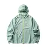 Upf50+ Outdoor 120g Leve Secagem Rápida Esportes Proteção Solar Roupas Verão Cor Dopamina Jaqueta de Proteção Solar