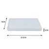 Bandeja de té rectangular personalizada para uso diario, Bandeja de bocadillos de alto valor para montaje de puesto, Bandeja decorativa para almacenamiento en escritorio y uso en el hogar