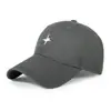 Gorra de Béisbol Bordada con Estrella Estilo Retro Americano, Gorra Versátil Unisex para Proteger del Sol, Sombrero Casual Elegante que Adelgaza el Rostro