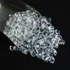 5-8mm Coloridos Asimétricos Hielo Triturado Cristal Porcelana Pintura Diamantes Alta Calidad Súper Brillantes Luminosos Resina Transparente Artificial Cubitos de Hielo Pequeños