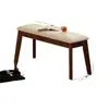 Banco Largo de Madera Maciza para Uso Doméstico, Banco al Pie de la Cama para Dormitorio, Banco Largo para Sala de Estar, Banco para Mesa de Comedor, Banco Sencillo para Entrada para Cambiar Zapatos