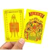 Cinco Caminos Dios de la Riqueza Calvin Dios de la Riqueza Tarjeta Reclutamiento Thangka Tarjeta Dorada Tarjeta de Dinero Tarjeta de Plástico PVC Tarjeta de Mano Protección Corporal Tarjeta de Seguridad