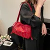 Bolso Bandolera para Hombro y Axila Súper Popular de Tailandia con Grabado de Letras, Bolso de Mano para el Trabajo y los Viajes, Bolso Cruzado para Mujer