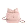 Estilo Coreano Ins Linda Chica Mini 2026 Otoño Nuevo Bolso Cuadrado Pequeño con Lazo y Corazón Bolso Cruzado de Sensación Relajada