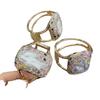 Pulsera Nueva de Perlas Barrocas Naturales Joyería de Lujo Accesible con Clase Chapado Electrolítico Conservador del Color Pulsera de Turmalina de 14K Venta al por Mayor Transfronteriza