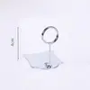 Etiqueta de Precio de Pan Clip para Etiqueta de Postre Horneado Clip de Precio de Producto Básico Clip Publicitario Pop Tarjeta Metálica de Exhibición de Menú