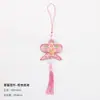 Coleção de Pingentes de Bolsa Perfumada Guochao de Ano Novo Flores da Festa das Lanternas de Ano Novo Baldes da Fortuna Decoração DIY Borlas Enfeites Pendurados Materiais de Arte Floral