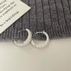 Plata de Ley S925 Lujo Accesible Medieval Oreja de Trigo Dorado Trenzados Cepillados Pendientes Pendientes Pendientes Pendientes Seguros Gama Alta Ins Frío