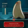 Placa Gua Sha de cuerno de búfalo blanco natural para masaje facial, varilla para alivio muscular del área de los ojos, tabla raspadora facial antiarrugas
