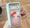 Soporte de gato lindo se transforma instantáneamente en una funda de teléfono, adecuado para iPhone 17 Pro Max, funda de color sólido transparente cielo estrellado para iPhone 16