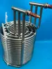 Enfriador de Agua Industrial 3P5P10P Fabricante Acero Inoxidable 304 Serpentín de Refrigeración Evaporador Intercambiador de Calor Enfriador