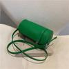 Bolsa retrô de textura estilo Hong Kong para mulheres 2022 nova moda personalizada bolsa cilíndrica criativa bolsa de ombro mensageiro