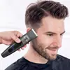Cortadora de Cabello Eléctrica Cortadora de Cabello Eléctrica Recargable por USB Afeitadora Doméstica Cabeza de Cerámica Pantalla Digital Cortadora Eléctrica
