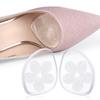 Media Almohadilla para Palma g Almohadilla Frontal para Palma de Zapatos de Tacón Alto, Absorción de Impactos con Partículas Transparentes, Anti-Desgaste, Anti-Dolor, Adhesivo El Flor de Ciruelo Masaje