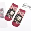 Nuevos calcetines de barco de la nueva temporada de primavera y verano, calcetines de dibujos animados de animación japonesa, calcetines de barco para mujer, calcetines de algodón, suministro directo de fabricantes, calcetines periféricos de IP