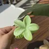 Novo Padrão de Mármore Flor de Ovo Primavera e Verão Grampo de Cabelo Espessado Fresco Doce Rabo de Cavalo Alto Acessórios de Cabelo Florzinha Fofa