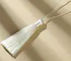 8cm Joyería Sachter Marcador de Libros Accesorios para el Cabello Pompones Gordos de Gama Alta Colgante de Borla Vintage Borla Vertical Colgante