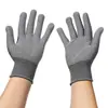 Luvas de proteção para trabalho em fábrica Atacado 13 13 pinos nylon ponto plástico antiderrapante luvas dispensando nylon motorista luvas de direção