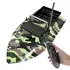 Barco cebador inteligente de camuflaje transfronterizo de alta velocidad para pesca en exteriores, barco cebador eléctrico controlado por control remoto, venta al por mayor de comercio exterior