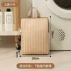 Bolsa de malla rayada para la colada, bolsa tridimensional para lavar zapatos, bolsa de lavandería, bolsa de malla, bolsa de lavado protectora, bolsa de lavandería para lavar ropa, dedicada para lavadoras