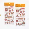 Tipetoys Estilo Chinês Guka Série Dunhuang Teto de Algas Estilo C Dourado Adesivo de Hot Stamping Padrão Chinês Retrô Beleza
