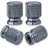 En Stock Exquisita Malla 12mm Tapa de Válvula Aleación de Aluminio Rosca Universal para Coches y Motocicletas