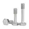 Tornillos Externos Hexagonales de Acero Inoxidable 304 Antiaflojamiento Pernos Antiaflojamiento Gb838