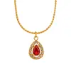 Colar Choker Ins Fashion Estilo Francês Céu Estrelado Coração de Zircônia Aço Titânio Banhado a Ouro 18K Simples Versátil