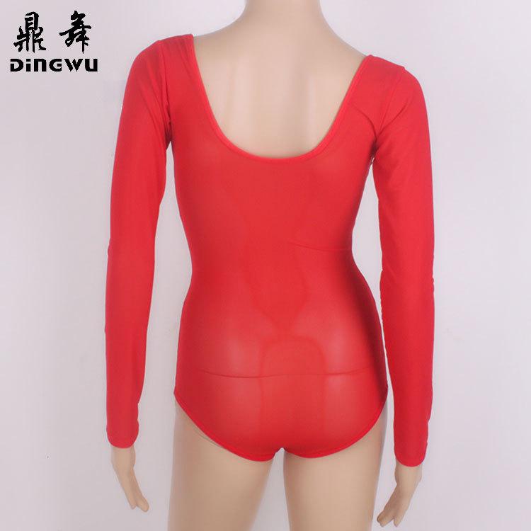 水纱连体托胸长袖-2