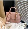 Bolso de Mano Cuadrado Pequeño con Bloques de Color 2026 Transfronterizo para Mujer, Bolso de Hombro Texturizado Lindo y Moderno, Bolso Cruzado Personalizado para el Día a Día