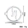 Cargador Rápido Transfronterizo Pd20W, Cabezal de Carga Dual Pd+Qc3, Adecuado para Cargadores de Teléfono Móvil Apple 16 Europeos, Americanos y Británicos
