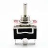 Interruptor de Alavanca 12mm E-Ten123 3 Pinos 3 Velocidades Duplo Reset Metal com Ponto de Cobre Ponto de Prata Alta Qualidade