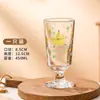 Copo de Vidro de Alto Acabamento 2026 Novo Modelo para Uso Doméstico, Copo para Bebidas Estilo Grafite, Taça de Vinho Tinto, Taça de Champanhe, Copo Alto para Água