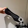 Zapatos Mocasines Planos Elegantes Transpirables de Punta Fina con Pedrería Estilo Francés para Mujer, Novedad Otoño 2025 Versátiles